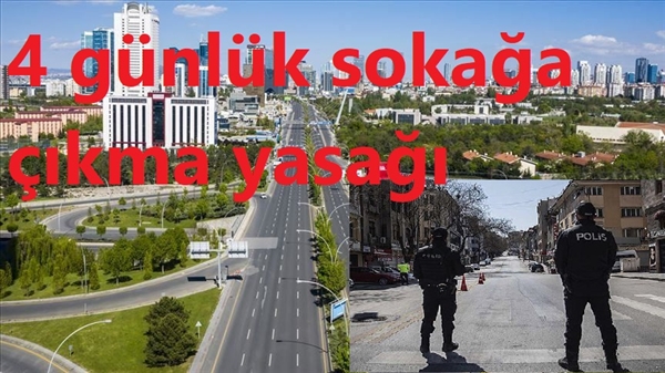 Türkiye’de 15 kentte sokağa çıkma yasağı