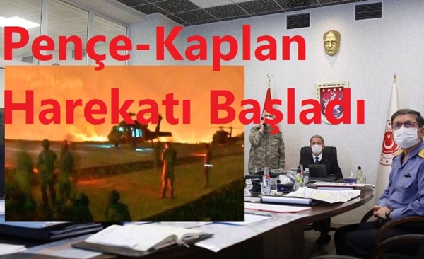 Komandolar karadan ve havadan sızdı