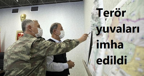 Pençe- Kaplan Operasyonu’nda 500 hedef imha edildi