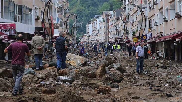 Giresun’daki sel felaketinde yaşamını yitirenlerin sayısı 8’e yükseldi