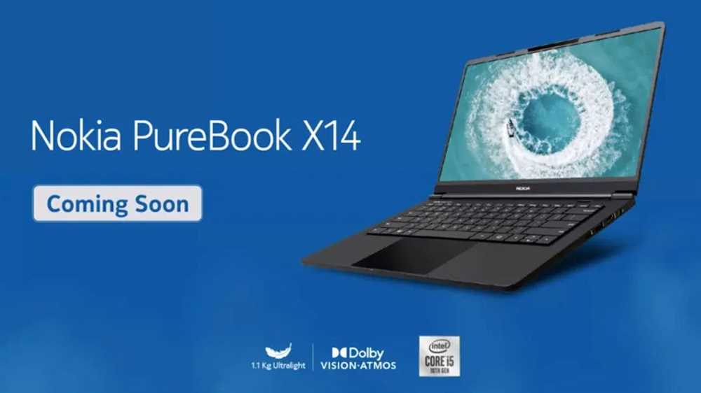 نوكيا تستعد لإطلاق أول كمبيوتر محمول "Nokia PureBook X14"