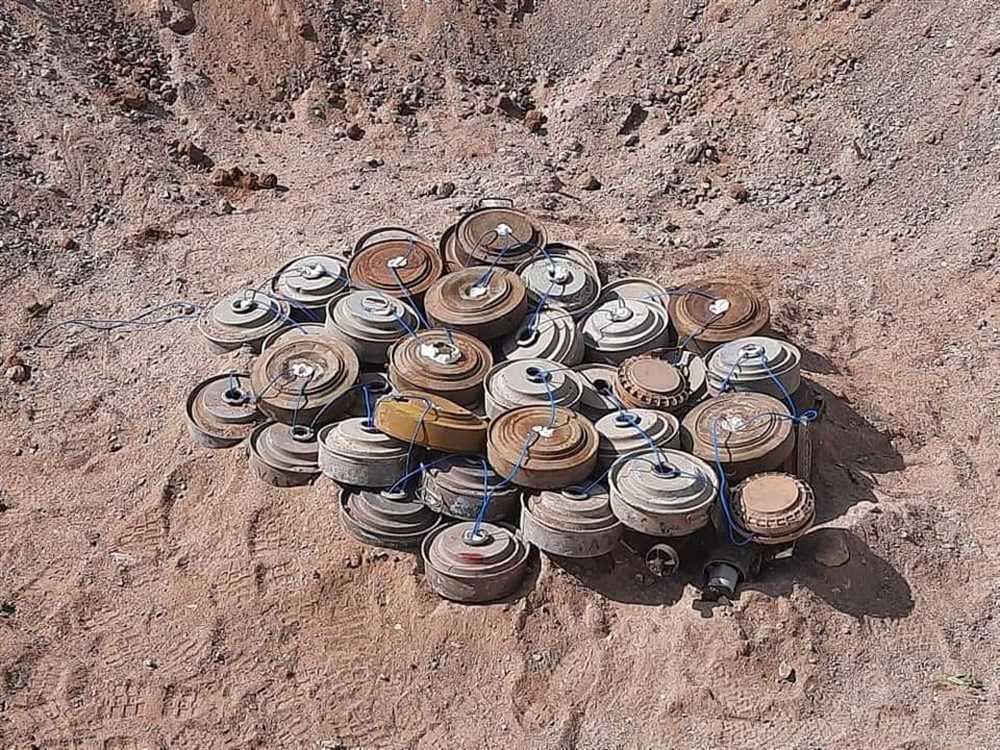 تدمير 1810 لغما وعبوة ناسفة زرعتها ميليشيا الحوثي في الساحل الغربي