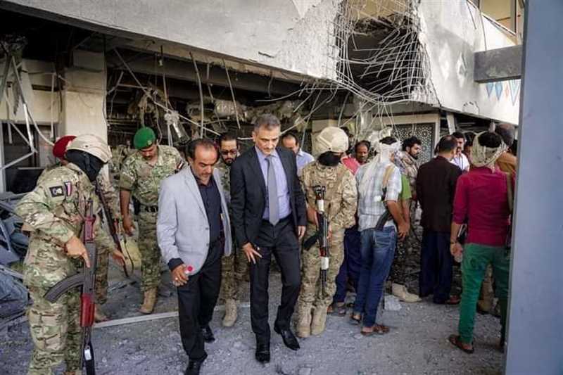 Yemen hükümetinden Aden Havaalanı'na ziyaret