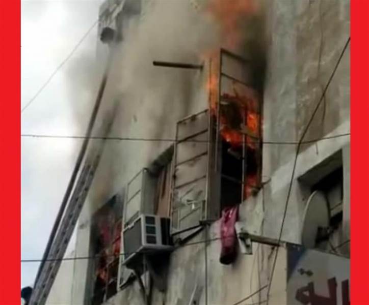 Aden’de bir evde çıkan yangında 3 kişilik aile yok oldu