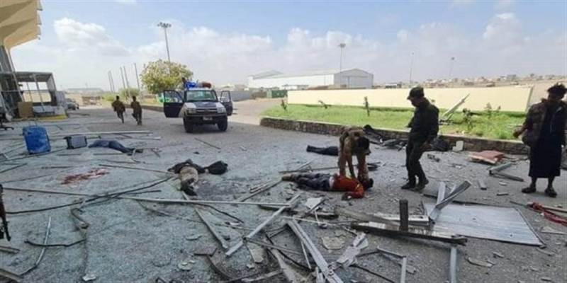 ارتفاع عدد ضحايا تفجير مطار عدن الإرهابي إلى 28 شهيدا