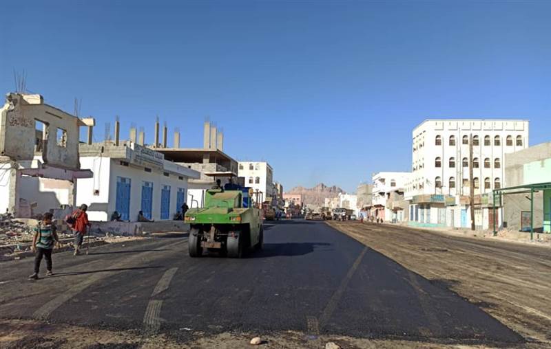 بعد سنوات من الحرمان.. تواصل الأعمال الإنشائية بمدينة عزان بمحافظة شبوة