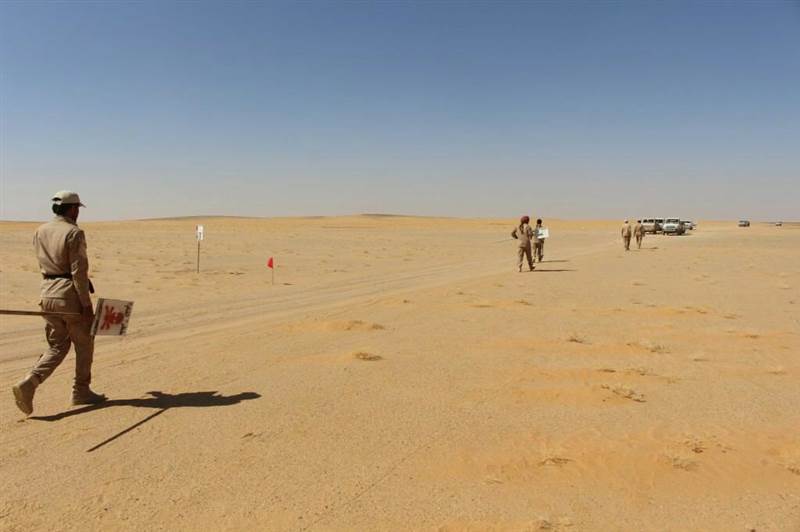 تفكيك حقول ألغام حوثية تمتد إلى سبعة كيلومترات في الجوف