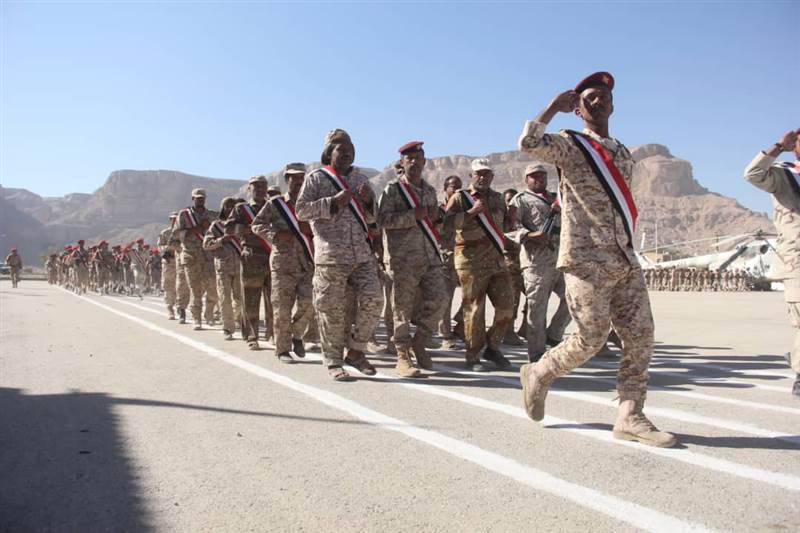 حضرموت.. تدشين العام التدريبي والقتالي للعام 2021 بقيادة المنطقة الأولى