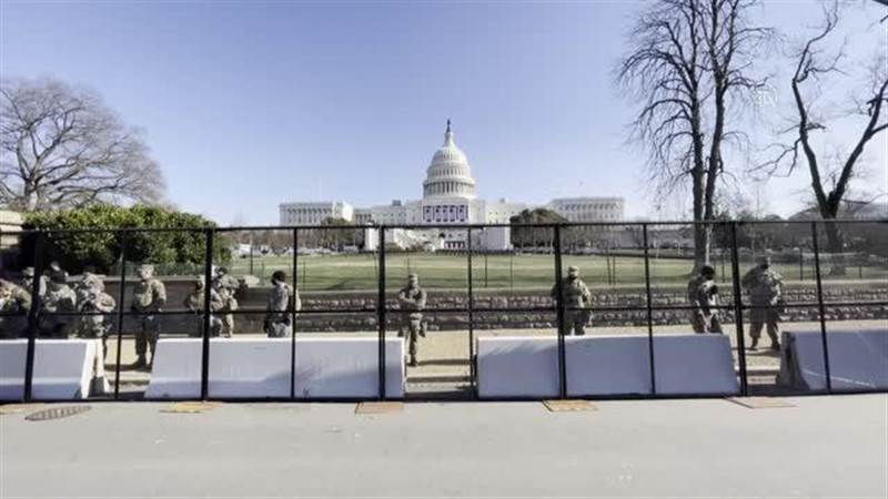 Biden'in yemin töreni öncesi ABD diken üstünde