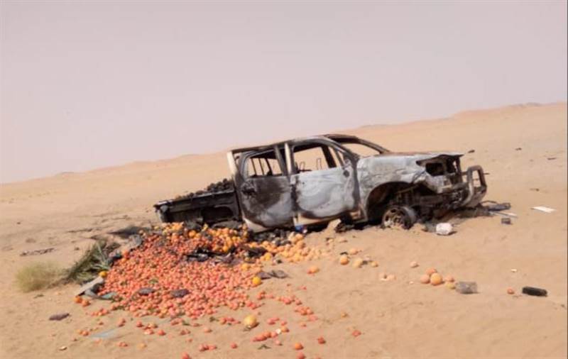 إصابة مواطن بانفجار لغم أرضي زرعته مليشيات الحوثي الارهابية بالجوف