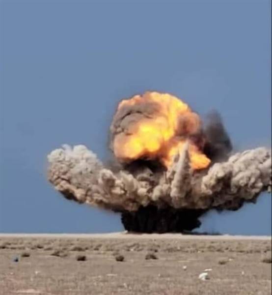 إتلاف 1600 لغم زرعتها مليشيا الحوثي الارهابية في باب المندب