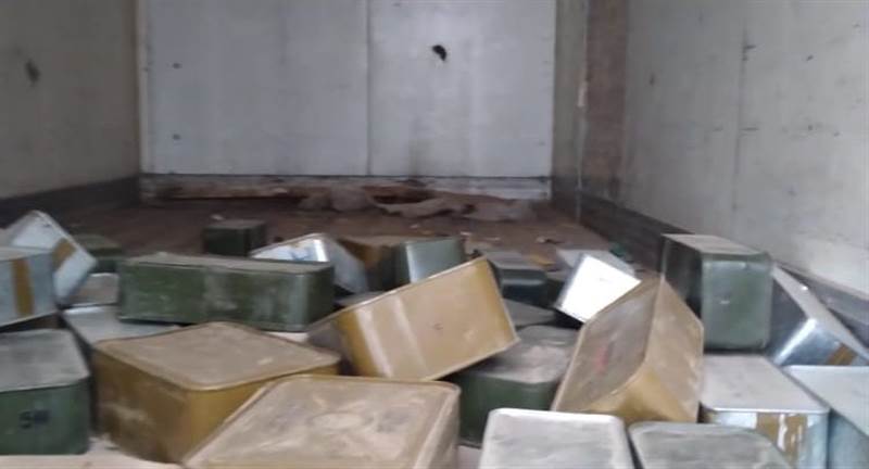 قوات الجيش تعلن ضبط شحنة أسلحة كانت في طريقها للمليشيات الحوثية بالحديدة