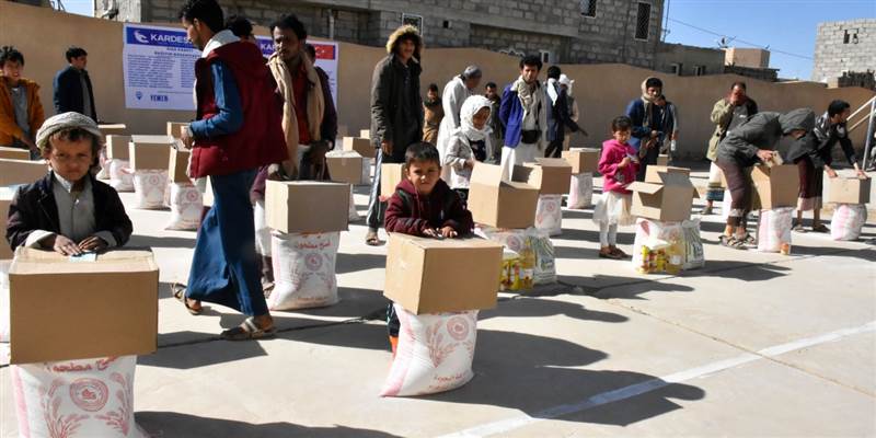 Kardeş Eli Derneği’nden Yemen’e insani yardım