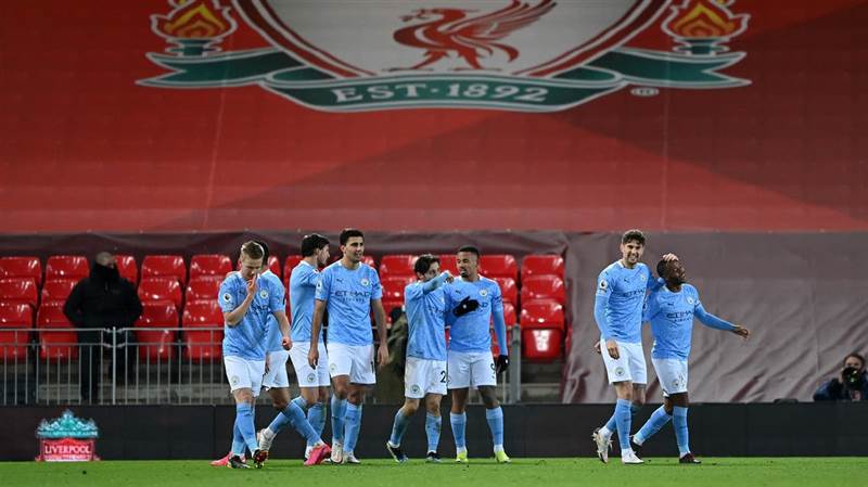 مانشستر سيتي يلقن ليفربول درسا قاسيا ويبتعد بصدارة الدوري