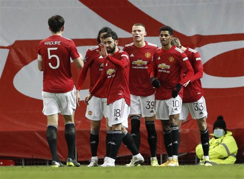 مانشستر يونايتد يتأهل إلى ربع نهائي كأس إنجلترا