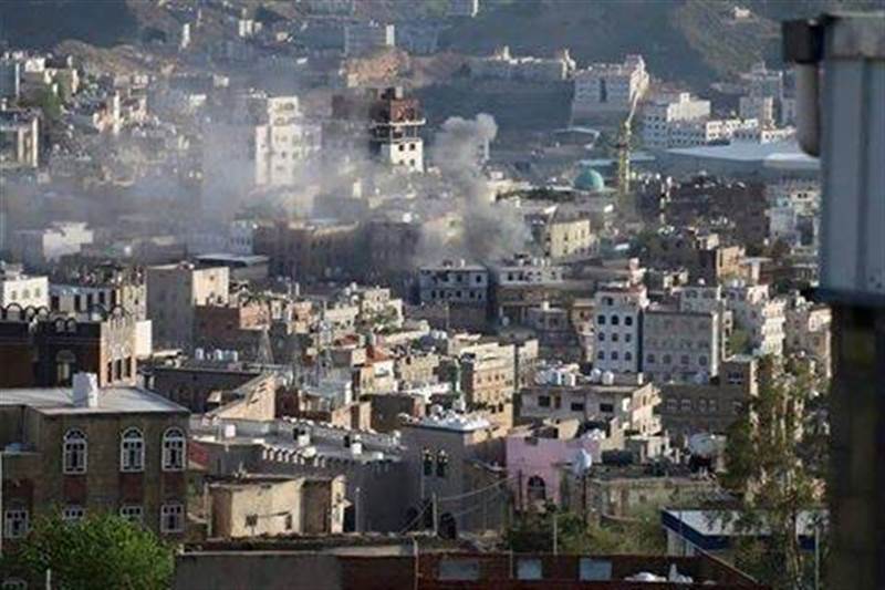 شهداء وجرحى بينهم اطفال جراء قصف حوثي استهدف حي سكني في تعز