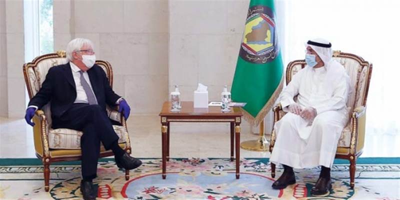 غريفيث والحجرف يطالبان بالضغط على مليشيات الحوثي لوقف هجوم مأرب