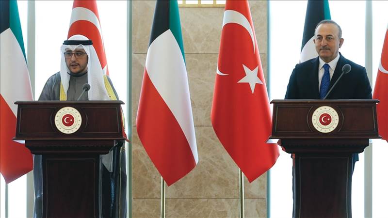 الكويت: متفقون مع تركيا بشأن القضايا الإقليمية