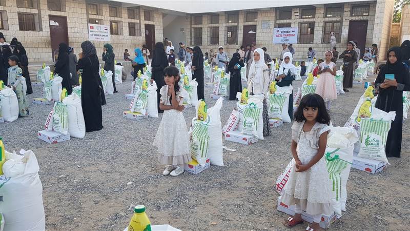 Türkiye’den Yemen’e Ramazan kumanyası