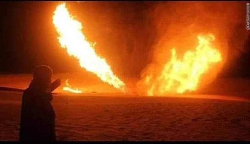 Şebve kentinde oksijen üretim tesisinde patlama