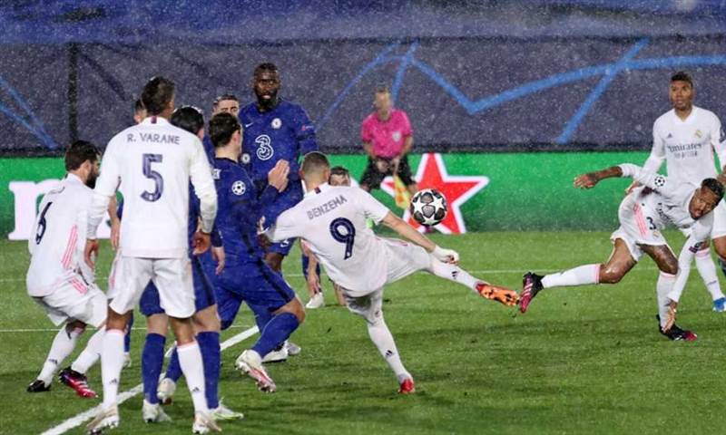 ريال مدريد يتعادل على ملعبه أمام تشيلسي