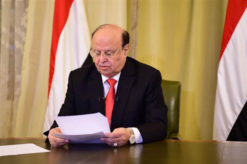رئيس الجمهورية :الوحدة مثلت تجسيداً لتطلعات اليمنيين وما لحق بها من ضرر "ممارسات خاطئة"
