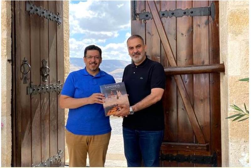 Yemen Dışişleri Bakanı Mubarak bayram tatilini geçirdiği Kapadokya’ya hayran kaldı