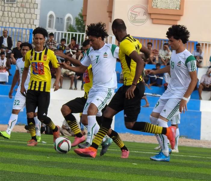 صقر تعز يتغلب على شعب إب وشعب حضرموت يتعادل سلباً أمام اتحاد إب في انطلاق تصفيات دوري الدرجة الأولى