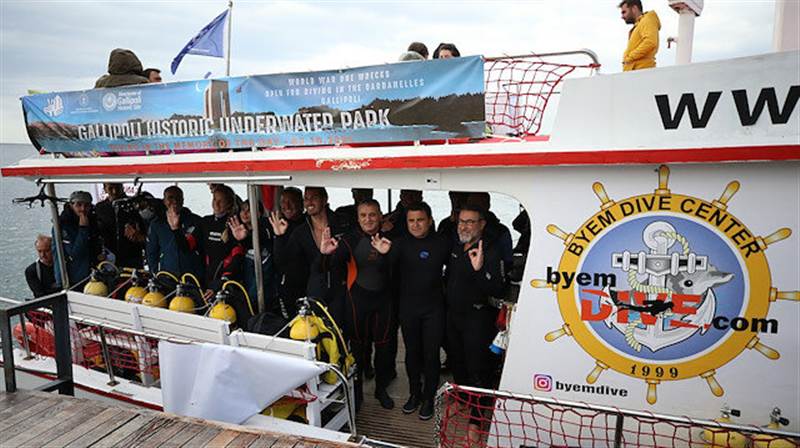 تخليدا لانتصارات الدولة العثمانية.. افتتاح متحف "غاليبولي" تحت الماء بولاية جناق قلعة التركية