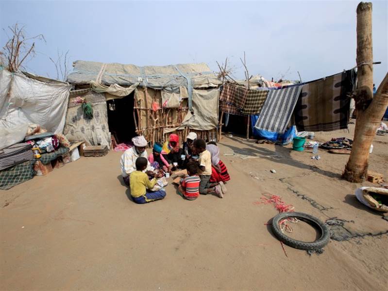 Açlık, yerinden edilmiş 2,6 milyon Yemenlinin hayatını tehdit ediyor