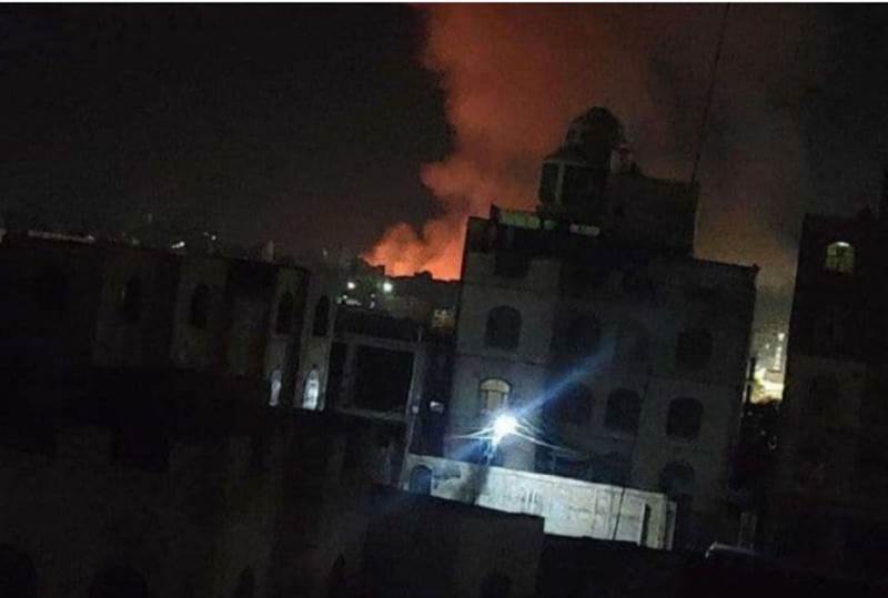 Koalisyon: Sana’da Husilerin İHA atölyeleri ve silah depoları imha edildi