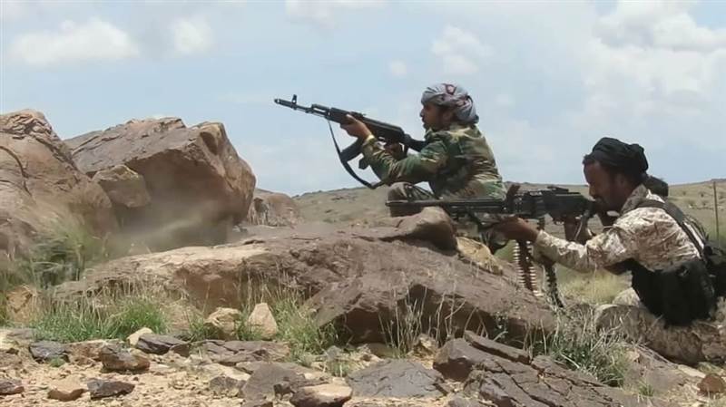 قتلى من مليشيا الحوثي بنيران أبطال الجيش وطيران التحالف بجبهة الكسارة