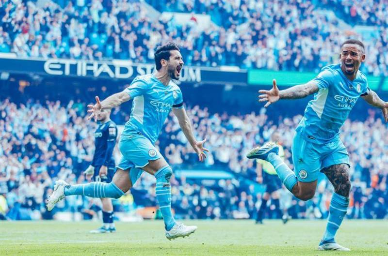 مانشستر سيتي يحرز لقب الدوري الإنكليزي الممتاز