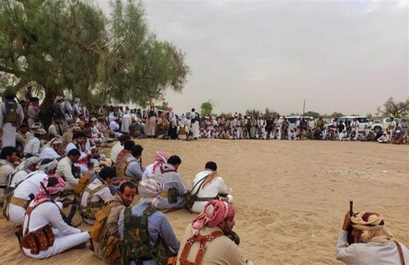 وجهت رسالة نارية لسلطات الدولة المدنية والعسكرية.. قبائل عبيدة تحتشد في مأرب لهذا السبب