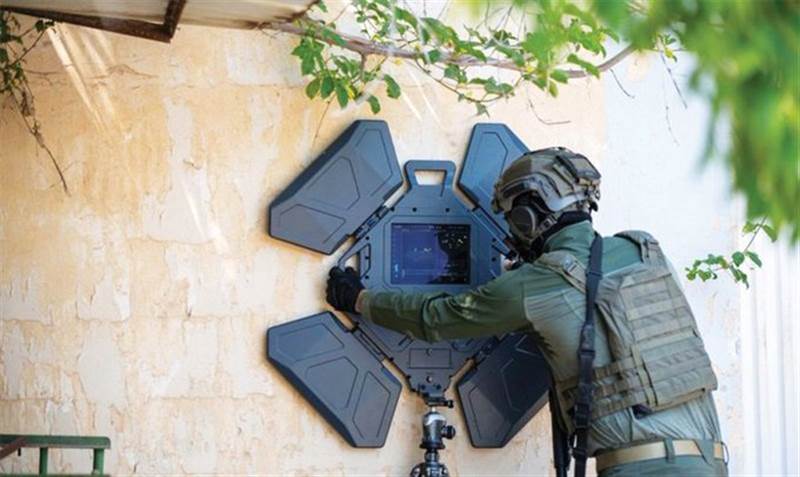 الكيان الصهيوني يكشف عن جهاز خطير يرى ما وراء الجدران