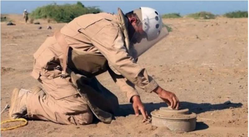MASAM: Temmuz ayı boyunca Husilerin yerleştirdiği 2.498 mayın etkisiz hale getirildi