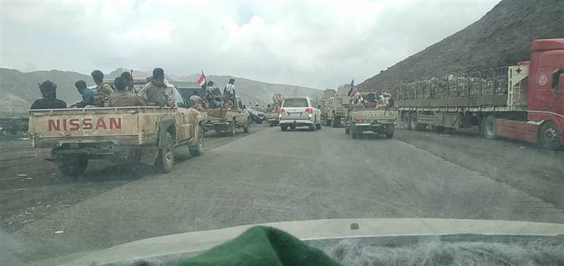 وحدات عسكرية مدعومة اماراتيا تدخل مديرية لودر شمالي شرق أبين