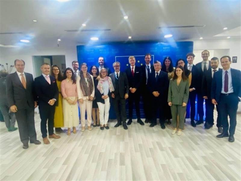 وفد أوروبي في عمّان يبحث مع المبعوث الأممي جهود السلام في اليمن