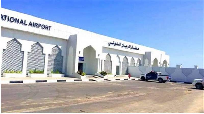 Hadramevt’teki Al Rayyan Uluslararası Havaalanı 7 yıl aradan sonra uçuşlara başladı