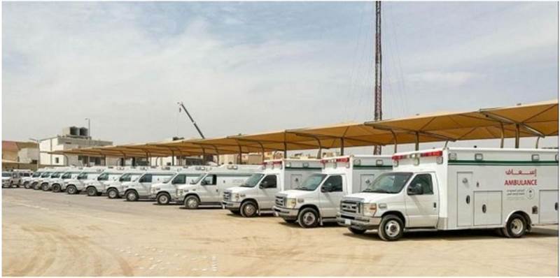 Suudi Arabistan, Yemen'de sağlık sektörünü desteklemek için 30 ambulans gönderdi