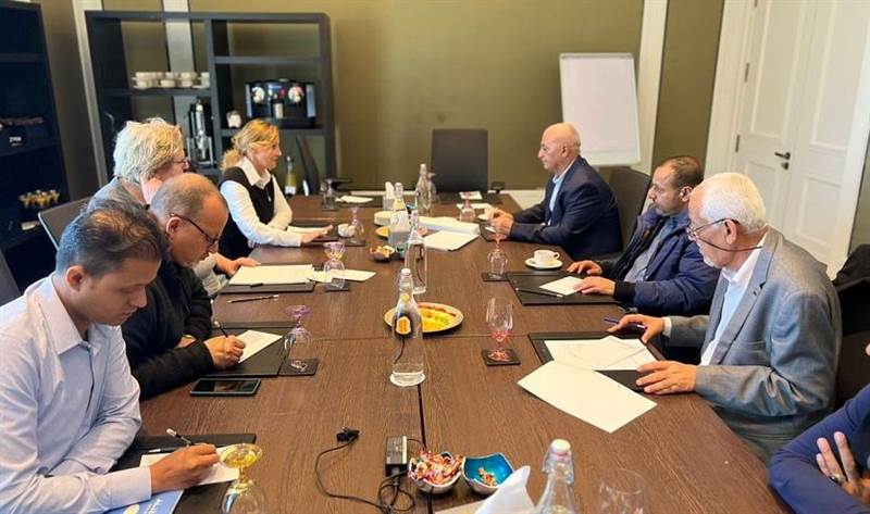 اليمن وألمانيا يبحثان الوضع المائي في اليمن