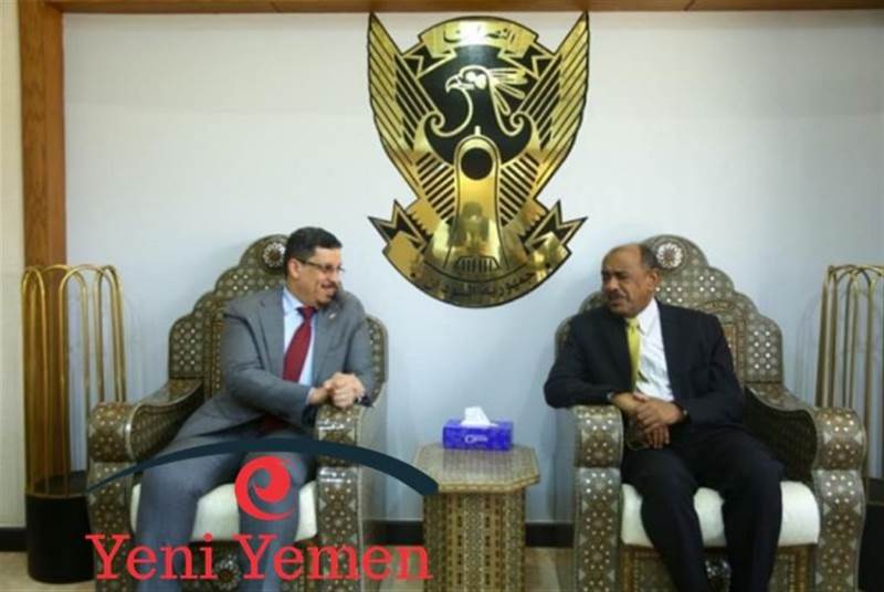 Yemen Dışişleri Bakanı Bin Mübarek, Sudanlı mevkidaşı ile görüştü