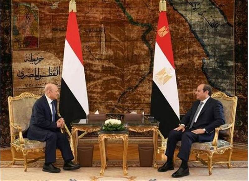 El Alimi, Mısır Cumhurbaşkanı Sisi ile Yemen krizini çözme çabalarını görüştü