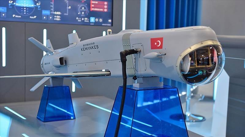 تركيا تكشف عن صاروخها الجديد "بيرقدار كيمانكش" من طراز كروز