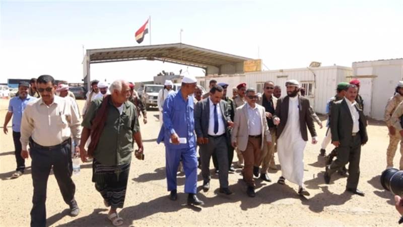 لجنة تقييم عمل منفذ الوديعة تباشر عملها بالنزول الميداني