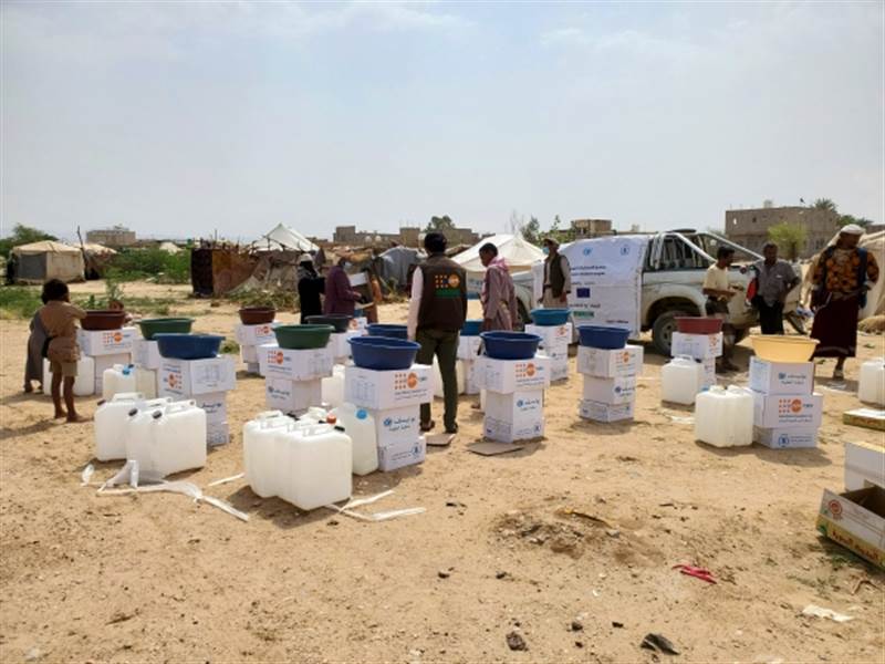 خلال خمسة أشهر.. الاتحاد الأوروبي يعلن مساعدة أكثر من 40 ألف نازح جديد في اليمن