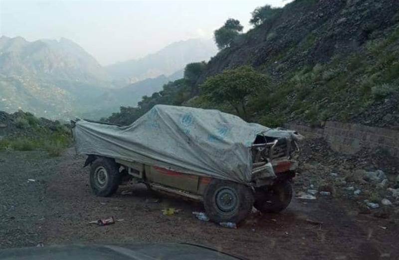 ريمة.. وفاة واصابة خمسة اشخاص بحادث مروري في عزلة الابارة