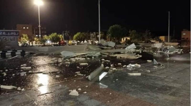 Yemen’de fırtınanın vurduğu Aden Havaalanı’da çok sayıda kişi yaralandı