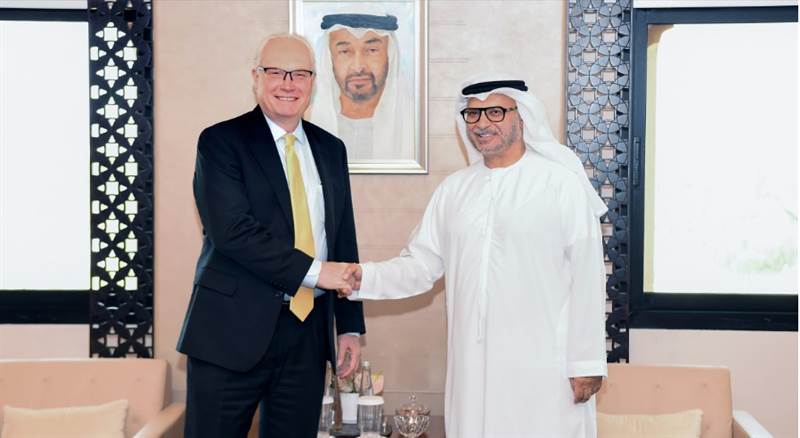 BAE Devlet Başkanı Danışmanı Garkaş, ABD'nin Yemen Özel Temsilcisi ile görüştü