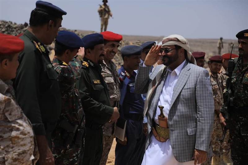 اللواء العرادة يعود الى مارب بعد غياب دام لأكثر من عام